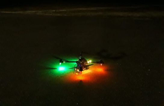 Desarrollo drones luces
